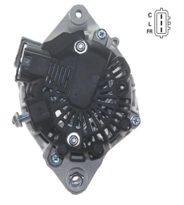 Assemblage d'<span class=keywords><strong>alternateur</strong></span> de voiture Durable 12V 90A 5S pour <span class=keywords><strong>Hyundai</strong></span> I10 I20 I30 pour Kia Ceed Rio1.2 1.4L 4X4 modèles nouvelle pièce d'état - Product Image 3