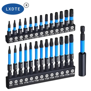 Jeu de 27 embouts Torx de sécurité en acier S2 (TT7-TT40) anti-effraction, embouts Torx à percussion - Product Image 1