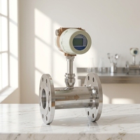 Low Pressure Drop 4-20mA Digital Thermal Gas & Air Mass Flow Meter for Argon Nitrogen Hydrogen Helium with OEM Support