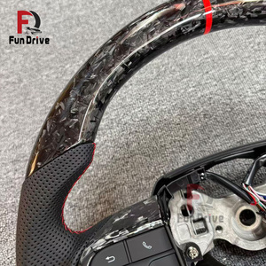 Volante de Fibra de Carbono para Toyota Alphard 20 30 Camry Hilux Land Cruiser LC200 LC300 Prado 120 150 <span class=keywords><strong>200</strong></span> LC79 LC70 LC76 - Product Image 5