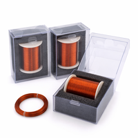 Fil de cuivre émaillé 2UEW à enroulement serré, 0,9 mm, classe H 180°C, direct usine, pour bobine de moteur de pompe à perfusion médicale