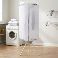 Séchoir à linge autoportant 850W, ventilé, pliable, électrique, pour la maison, les dortoirs et les hôtels