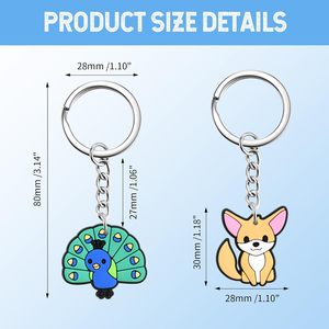 พวงกุญแจและของตกแต่ง PVC น่ารักแบบขายส่งจำนวนมาก: ของขวัญสำหรับงานปาร์ตี้และของแจกส่งเสริมการขาย - Product Image 3