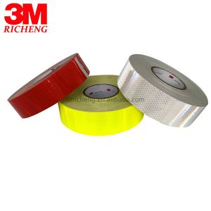Nastro riflettente ad alta luminosità 3M Dia mond Grade DG rosso/bianco/arancione/blu/verde/fluorescente nastro riflettente giallo per veicoli - Product Image 3