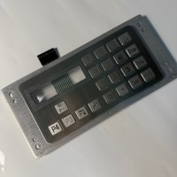 Tankstellen-Tastatur 21 Tasten Metall-Tastenfeld für Verkaufsautomaten IP65-Schutz -25 +65 Betriebsbereit Hauptplatine Flachbandkabel