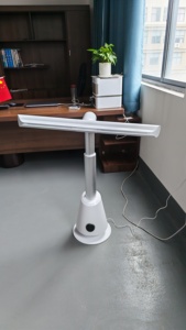Ventilador de Torre Eléctrico sin Aspas con Pedestal, Temporizador de 8H, Control Remoto, Modo Silencioso y Natural para Dormitorio y Oficina - Product Image 4