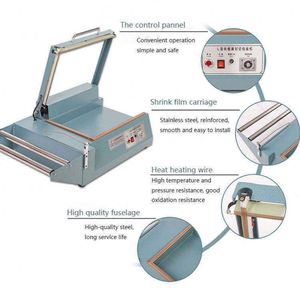 Commercial Packaging Heat <b>Shrink</b> Film Sealer Electric with Industrial Cutting for Bags Sealer Cutter Machine - Product Image 4
