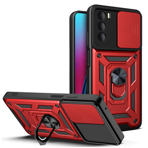 Couvercle d'objectif de caméra coulissant intégré porte-anneau de doigt béquille étuis de téléphone portable pour Motorola G STYLUS 5G <span class=keywords><strong>2023</strong></span> - Product Image 2