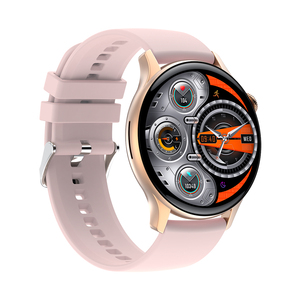 สมาร์ทวอทช์ HK85 หน้าจอ AMOLED รุ่นปี <span class=keywords><strong>2023</strong></span> แฟชั่น รองรับการโทรผ่านบลูทูธ วัดอัตราการเต้นของหัวใจ ความดันโลหิต วัดออกซิเจนในเลือด NFC กันน้ำระดับ IP68 - Product Image 5