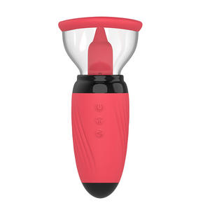 Sucker <span class=keywords><strong>Breast</strong></span> Boob Enlarge ment Massager Vakuumpumpe mit saugender Brust vergrößerung Vibrierender G-Punkt Vibrator Sexspielzeug für Frauen - Product Image 1