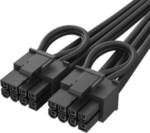 <span class=keywords><strong>Adaptateur</strong></span> d'alimentation ATX3.0 PCIE 5.0 <span class=keywords><strong>12VHPWR</strong></span> 16 broches femelle vers câble répartiteur d'alimentation double standard 8 broches PCI-e pour GPU - Product Image 3