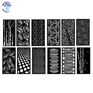 Panneaux perforés personnalisés <span class=keywords><strong>en</strong></span> tôle métallique pour la confidentialité des maisons, <span class=keywords><strong>jardin</strong></span>, clôture métallique, découpe laser, clôture extérieure, panneaux d'intimité - Product Image 1