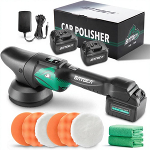 Meilleur Polisseuse Orbitale Sans Fil 12V 8mm 2026 avec Lumière LED, <span class=keywords><strong>Kit</strong></span> de Détail Mini 5 Pouces pour Voitures, Bateaux, Véhicules Récréatifs - Product Image 2