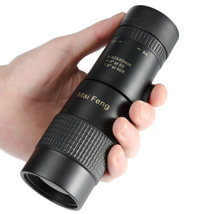 Outdoor 10-300x40 Night Vision Monocular High Power Bak4 Multi-Coated Zoom Monocular Telescope with Phone Holder