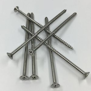 M4 M5 M6 201 Stainless Steel Flat Head Phillips Tapping Screws For Wood Metric Right Hand Grade 2 Sink Head Screw - Product Image 5