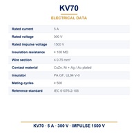 Konektor Bundar M16 IP40 IEC 61076-2-106 Pengunci Sekrup Female Lurus 7Pin(300V) Terminal Solder Sensor Industri Kabel 4-6mm