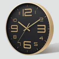 Jam Dinding 10 Inci 25 cm Jam Dinding Quartz untuk Dekorasi Ruang Tamu atau Kamar Tidur Despertador Reloj Decor Harga Murah