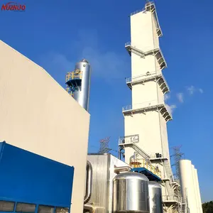 NUZHUO Industrial ASU Planta criogênica Unidade de Separação de Ar 20 Toneladas Máquina LN2 Planta de Nitrogênio Líquido