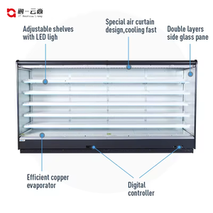 Vitrinas refrigeradas de bebidas de tienda comercial de una sola temperatura Vitrina comercial Refrigerador y vitrina - Product Image 5