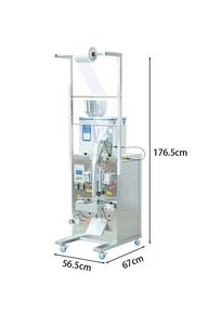 Máquina automática para hacer paletas de hielo y llenar líquidos en bebidas y alimentos, sellado de 3 lados, película/bolsa/lámina plástica, bomba - Product Image 6