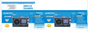 Sonitec-<span class=keywords><strong>radio</strong></span> portátil am/fm/sw, ST-5400, gran oferta, África - Product Image 6