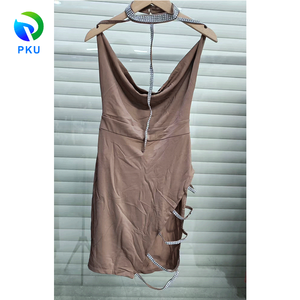 Vestido Maxi Estampado de Playa Sheines, Colores Mezclados, Cuello en V, Vestido Informal para <span class=keywords><strong>Mujer</strong></span>, Marca PKU - Product Image 6