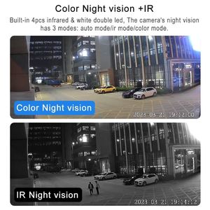 كاميرا شمسية لاسلكية خارجية واي فاي ، كشف بير ، كاميرا مراقبة ctv مفلترة بشرية - Product Image 5