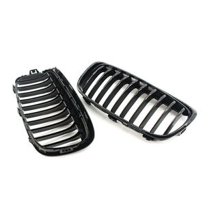 Per BMW Serie <span class=keywords><strong>2</strong></span> <span class=keywords><strong>Active</strong></span> <span class=keywords><strong>Tourer</strong></span> F45 15-17 Griglia Anteriore Cromata Nera Lucida con Stella, Accessorio di Ricambio per Paraurti Anteriore - Product Image 4
