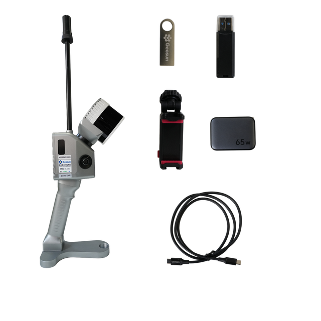 GEOSUN GS-130G Multi-Platform Handheld LiDAR 3D Laser Scanner High-Precision SLAM Topographic Survey BIM Modeling 1 Year