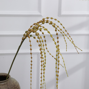 Ramas Artificiales con Capullos de Semillas en Cascada, Bayas de <span class=keywords><strong>Sauce</strong></span> Colgantes Artificiales para Decoración Interior de Hoteles de Alta Gama, Estilo Zen Minimalista - Product Image 4