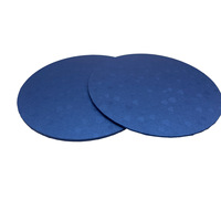 Base de pâtisserie personnalisée OEM en PVC de qualité alimentaire, biodégradable, gaufrée à motif quadrillé et floral, profil 12 mm, pour décorateurs de gâteaux