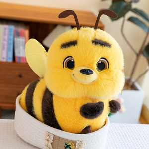 Peluche Abeille aux Yeux Étranges, Tendance TikTok, Jouet en Peluche de Dessin Animé, Idéal pour Cadeaux d'Anniversaire, Machines à Pinces, Peluches Personnalisées - Product Image 4