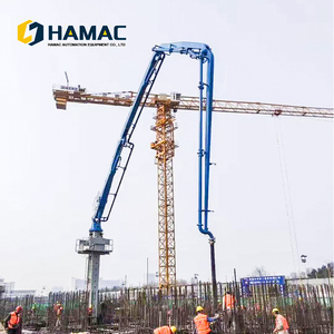 HAMAC Fabriqué en Chine, flèche de distribution de béton hydraulique autoportante mobile 12-32M, distributeur de béton pour la construction - Product Image 3