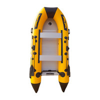 Bateau gonflable YAHATSU 2.3m 2.7m 3m 3.3m 3.6m 4m 4.3m pour la pêche et le sauvetage peut correspondre au moteur de bateau hors-bord 2hp 3hp 6hp