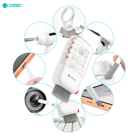 COTECi Kit de Nettoyage Portable Multifonctionnel 14-en-1 pour Écouteurs, Claviers et Téléphones Mobiles