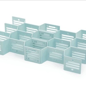 Boîte de rangement pour sous-vêtements avec tiroirs intérieurs, capacité de 45 L, avec compartiments empilables - Product Image 6