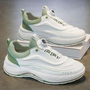 Nuevos Zapatos Deportivos para Hombre con Suela Gruesa, Estilo Casual para Correr, con Botón Giratorio, Sin Cordones, Ligeros, Amortiguadores y Suaves para Caminar - Product Image 2