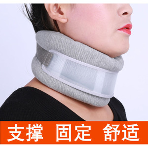 Soporte para el cuello, collarín de esponja transpirable ajustable para alivio de la columna cervical, tamaño unisex SML - Product Image 2