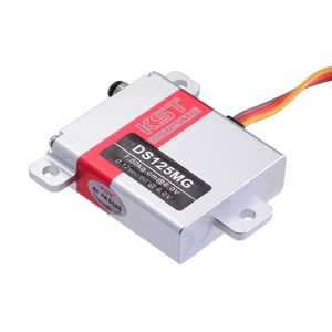 Ventes chaudes KST DS125MG 10mm 7Kgf.cm 0.12sec Moteur numérique à engrenages métalliques sans noyau DC4.8V-6.0V -10C à +65C pour aile de planeur - Product Image 5