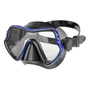 Gute Qualität Silikon rock Riemen Tauch ausrüstung EVA Box Frei tauchen Schwimmende Maske Tauchen Speer Angeln Gesicht Schnorchel maske - Product Image 1