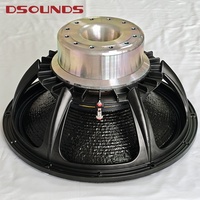 Haut-parleur de 18 pouces avec aimant néodyme, bobine de 6 pouces, 2000WRMS, subwoofer de 18 pouces de qualité professionnelle, haut-parleurs audio de qualité supérieure