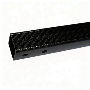 SHENYU Fieltro de Carbono 3K de Tejido Plano, 5mm de Grosor, Tubos Cuadrados/Heteromórficos con Orificios de Montaje, Ligero y de Alta Resistencia Industrial - Product Image 2