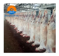 Machine de transformation de la viande de mouton, usine d'abattage halal d'agneau, pompe, moteur, roulement, noyau, haute productivité, acier inoxydable