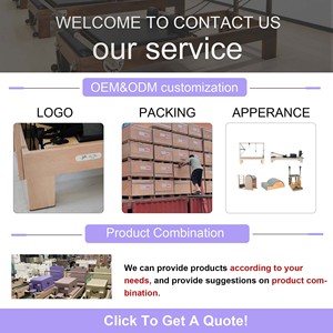 Ensemble d'équipement pour <span class=keywords><strong>studio</strong></span> de Pilates, Reformer de Pilates pour exercices de fitness, équipement de yoga, ensemble Pilates cinq pièces - Product Image 5