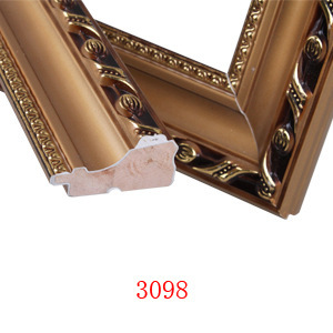<b>Frame</b> Mouldings 3098 <b>Gold</b> European Style Durable Chinese Fir 48x22 Factory Wholesale - Product Image 1