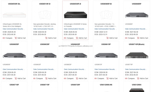 Línea de Productos de Firewalls y VPN HW USG6625F/USG6615F/USG6710F - Nuevo, Cableado - Product Image 5