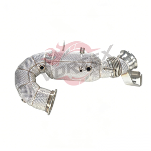Sistema de Escape Vortex SS304 para Mercedes Benz AMG GT50/GT53/GT43/E53/GLE53/CLS53/GLS53 Motor M256, Acabado Pulido Espejo de Alta Calidad - Product Image 1