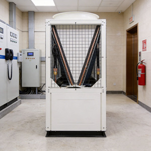 Bomba de <span class=keywords><strong>Calor</strong></span> de Aire Comercial de 150kW R32 para Calefacción <span class=keywords><strong>Central</strong></span> de Hoteles y Suministro de Agua Caliente a Gran Volumen - Product Image 6