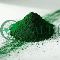 Poudre de chlorella personnalisée vendue directement de l'usine, poudre de chlorella, lyophilisée et végétalienne pour smoothies et suppléments