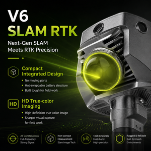 Escáner Láser RTK de Alta Precisión Hesai V6 Portátil, Modelado de Nubes de Puntos, Volumen de Trabajos de Excavación, Multilingüe, Global, IP64 - Product Image 2